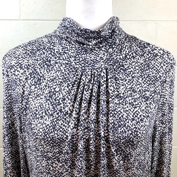 VICTOR ALFARO Mock Turtleneck Blouse size XL - Picture 3 of 11